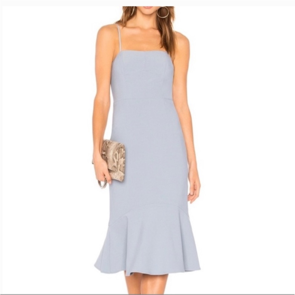 Finders Keepers Revolve Continuum Midi Dress In Laguna | Size: S